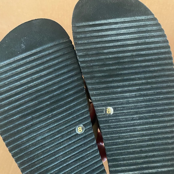 Steve Madden Mayven Suede Slide Sandals Taupe | Women's Size 8 - Picture 7 of 7